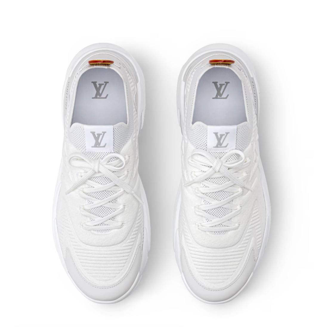 Louis Vuitton Tatic Knit Sneaker White