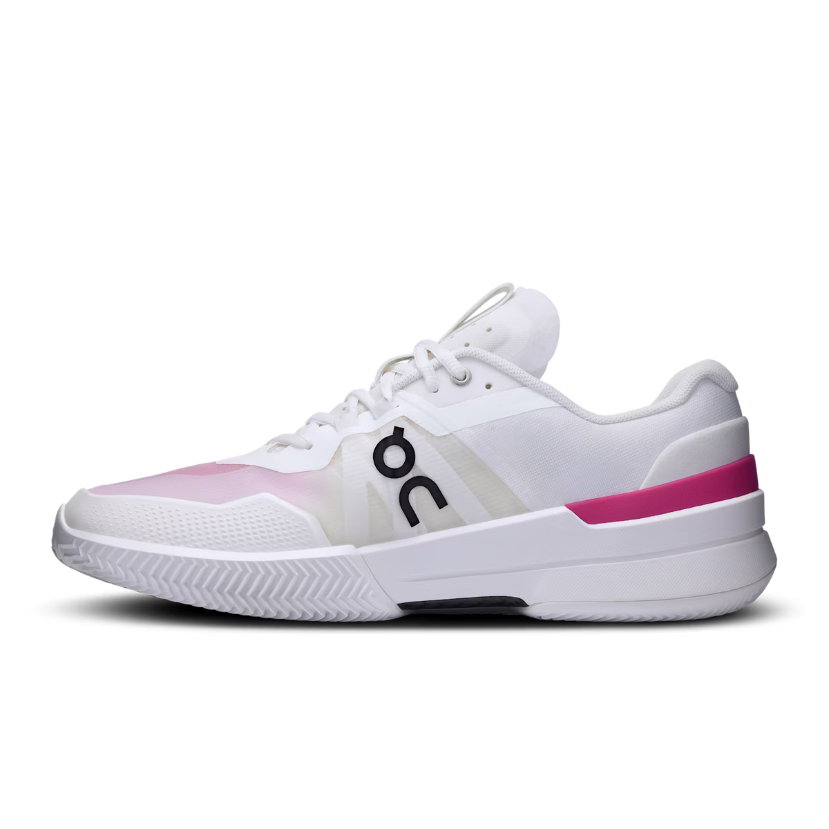 on Running On The Roger in Pink and White