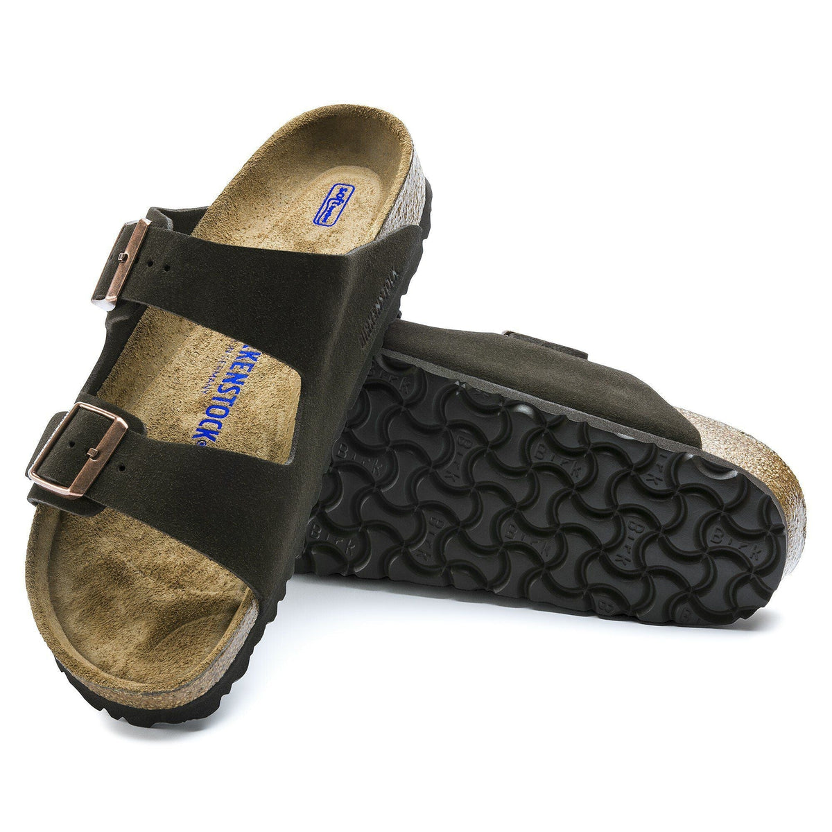 BIRKENSTOCK Arizona Soft Footbed in Mocha Coffee