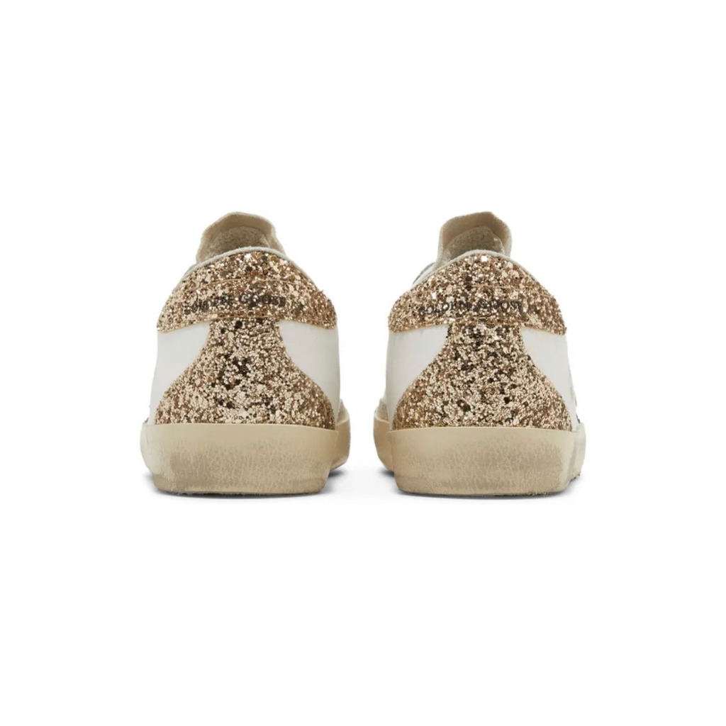 Golden Goose Superstar Optic White Seedpearl Glitter (Women's)