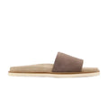 Brunello Cucinelli suede slide Beige sandals